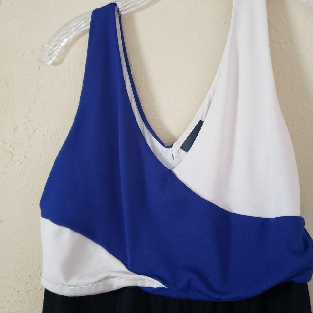 Anthropologie Maeve Elysian Color Block Maxi Dress - image 4